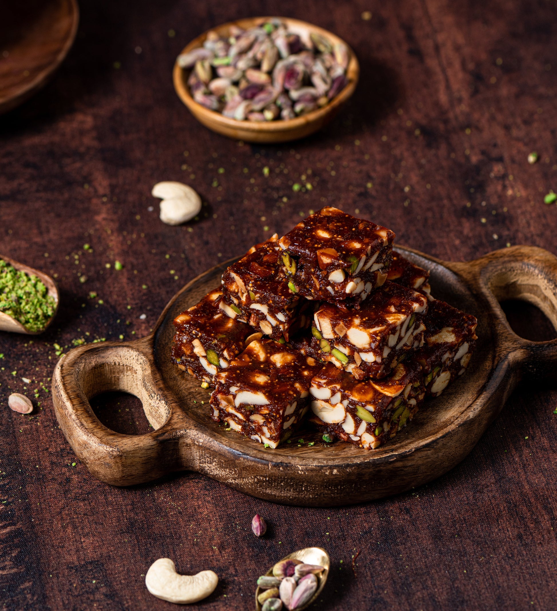 Anjeer dry fruit barfi - THE BAKLAVA BOX