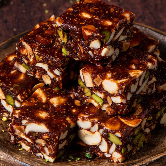 Anjeer dry fruit barfi - THE BAKLAVA BOX