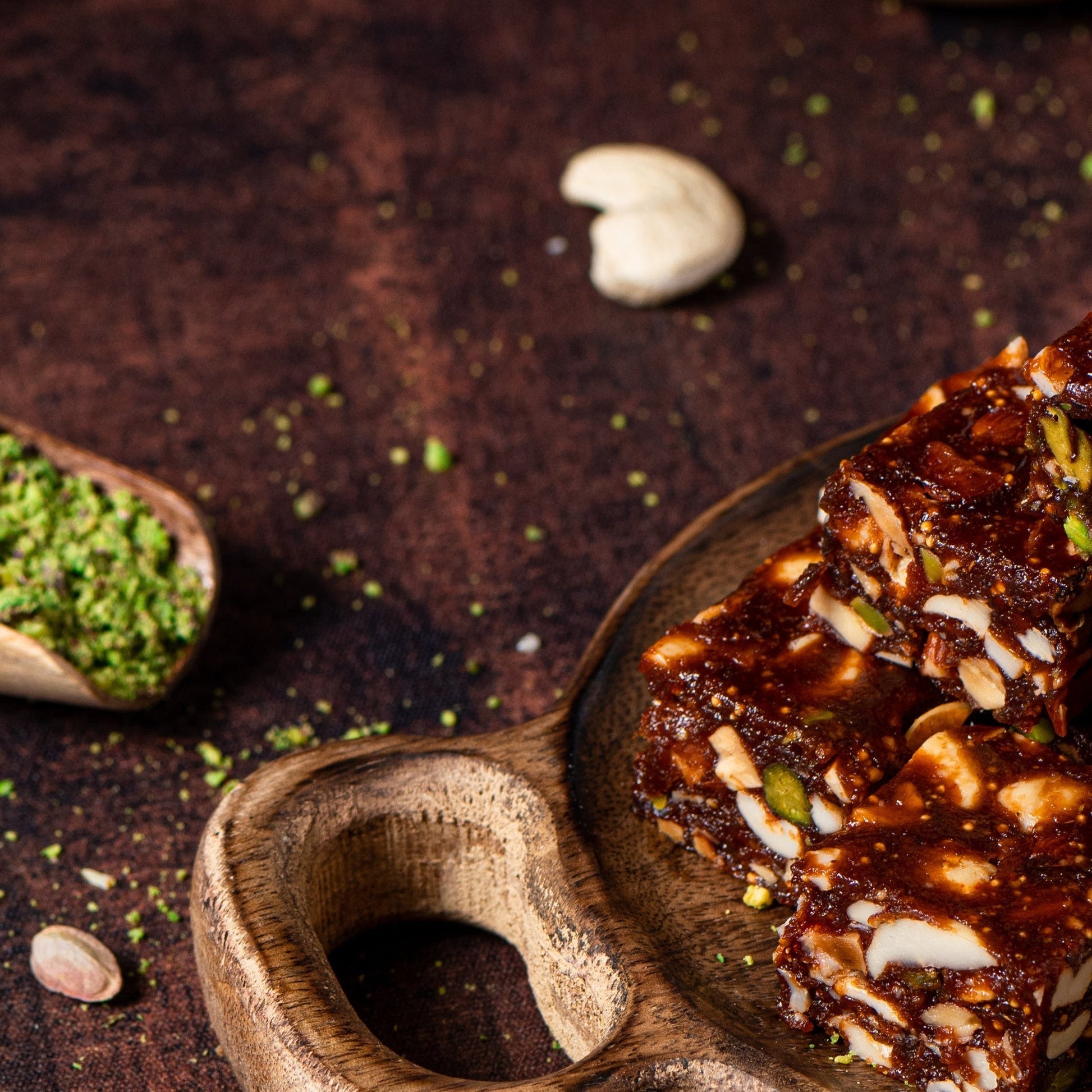 Anjeer dry fruit barfi - THE BAKLAVA BOX