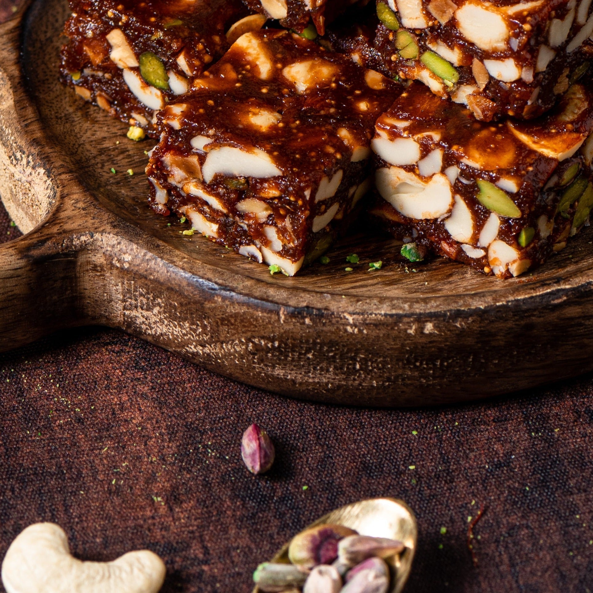 Anjeer dry fruit barfi - THE BAKLAVA BOX