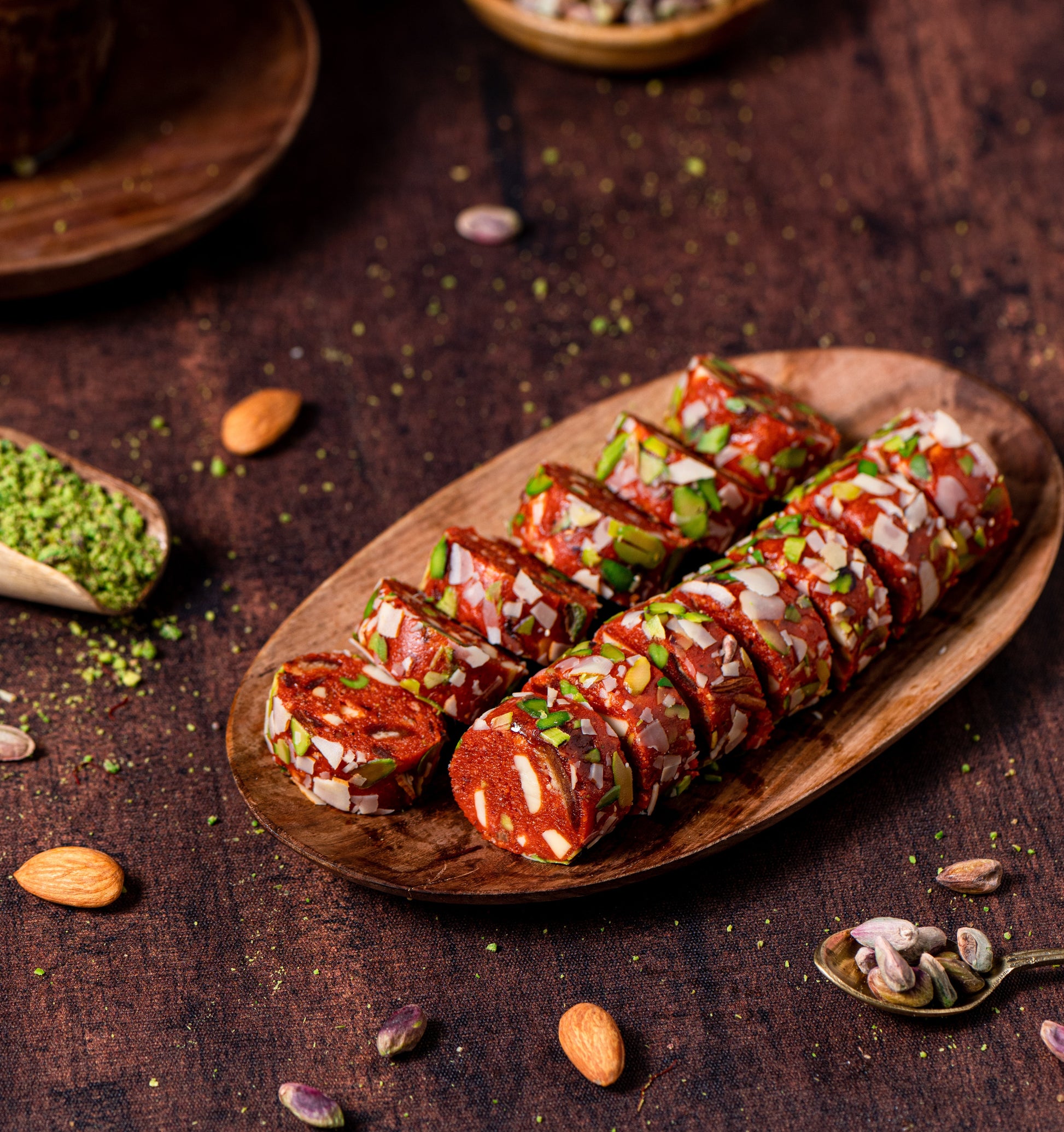 Anjeer Dry Fruit Roll - THE BAKLAVA BOX