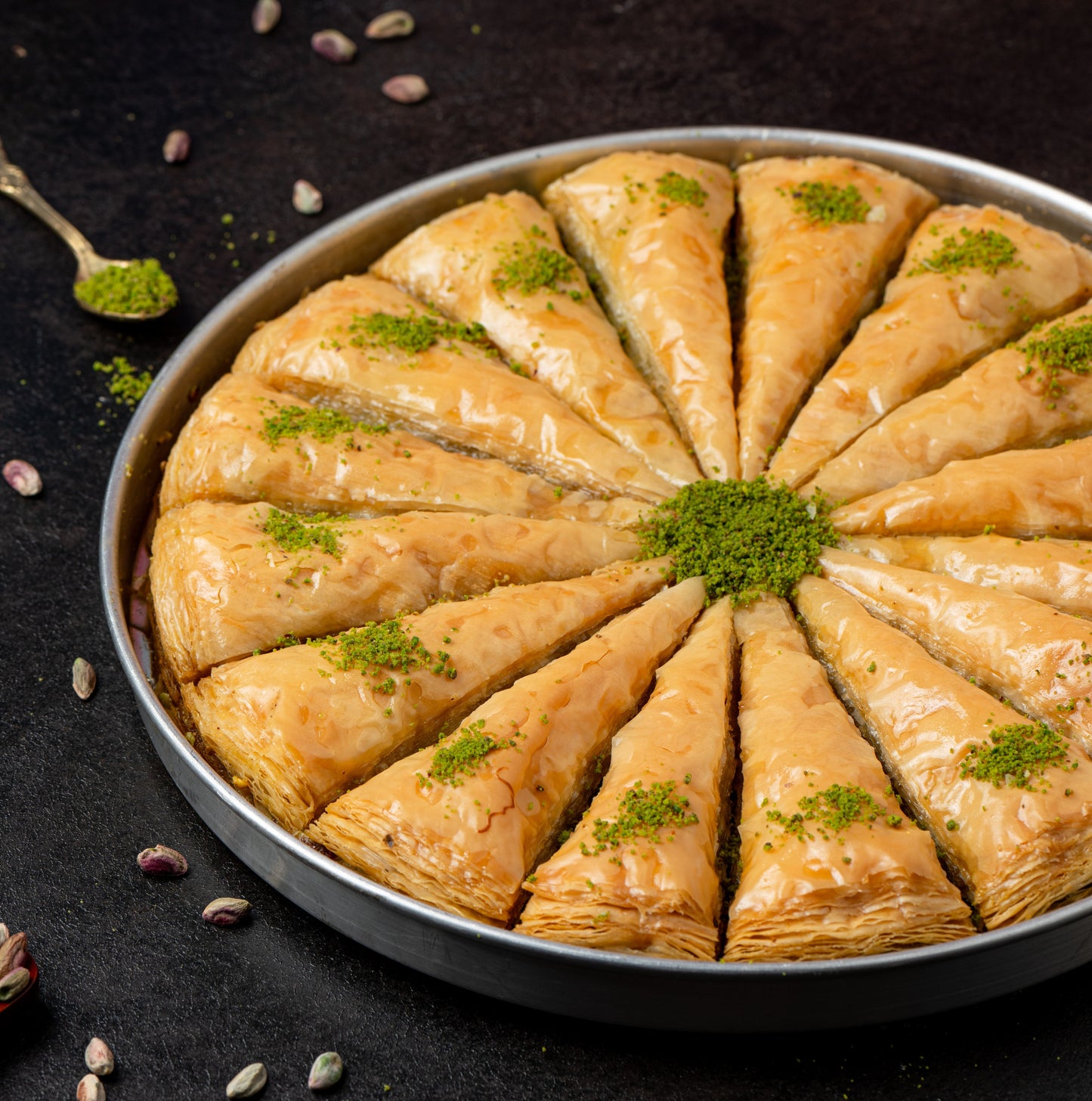 Carrot Pistachio Baklava - THE BAKLAVA BOX