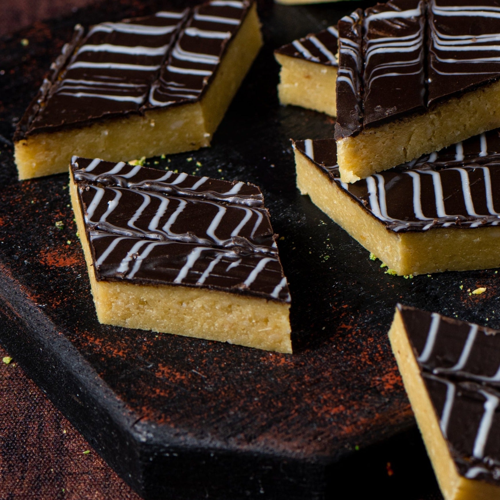 Chocolate Barfi - THE BAKLAVA BOX