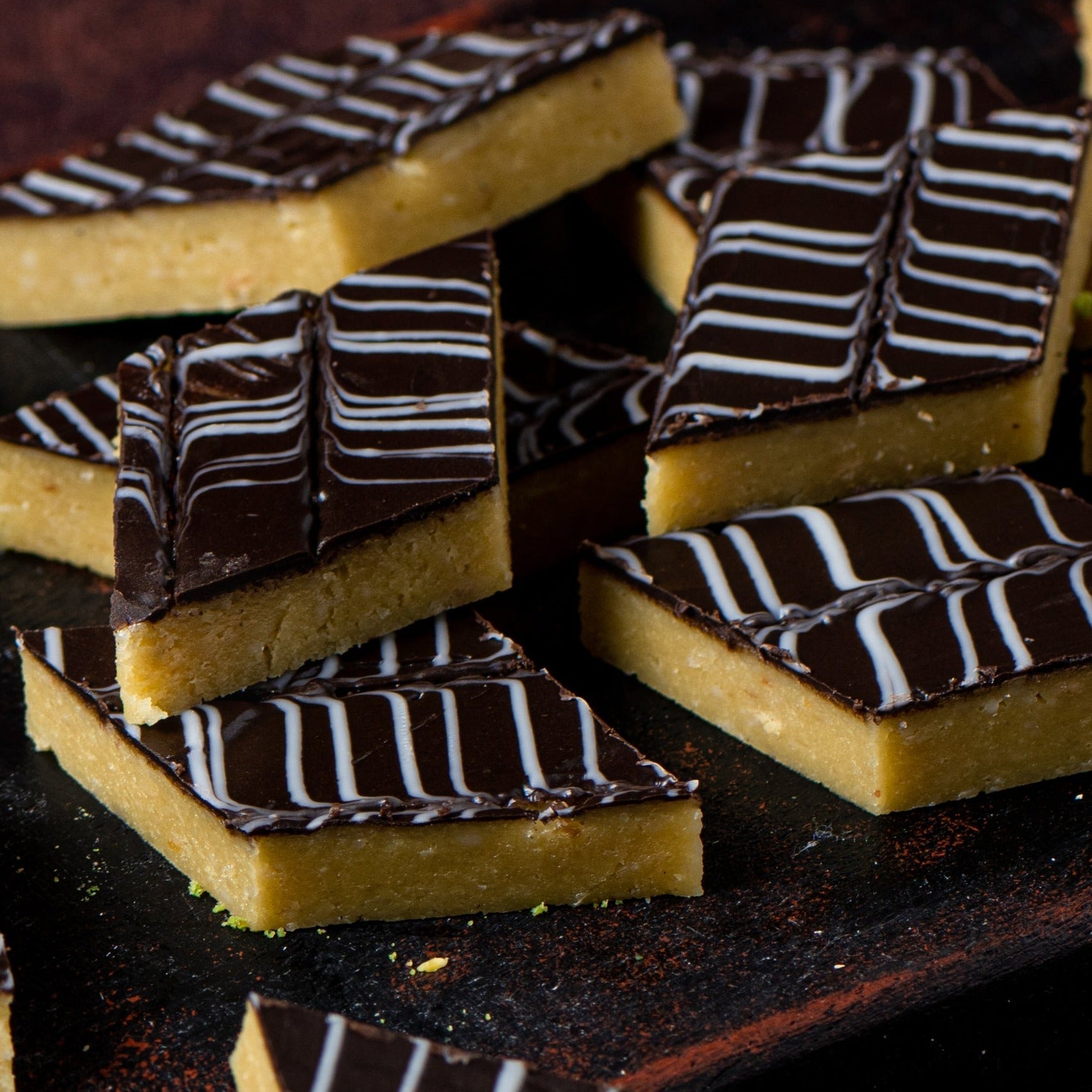 Chocolate Barfi - THE BAKLAVA BOX