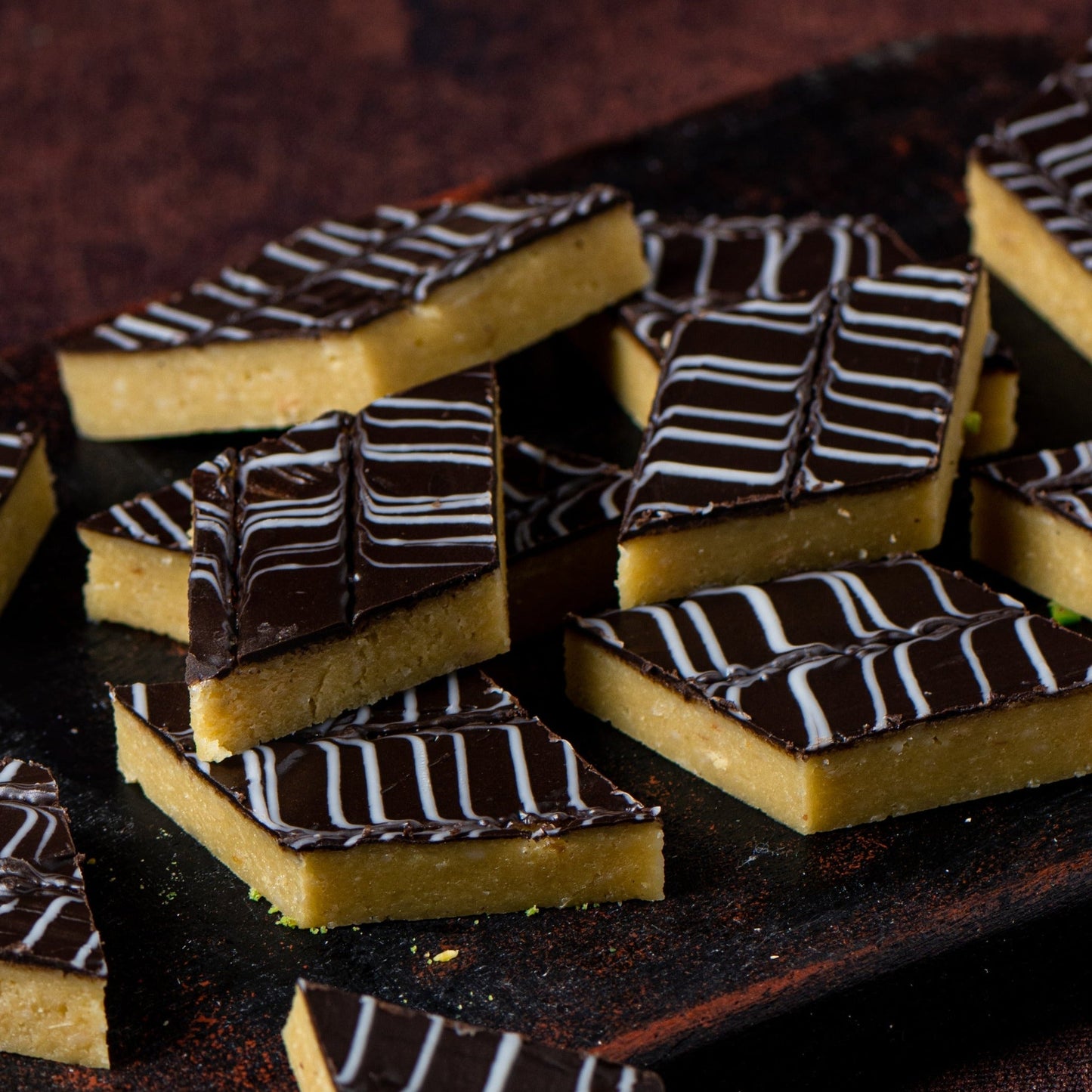 Chocolate Barfi - THE BAKLAVA BOX