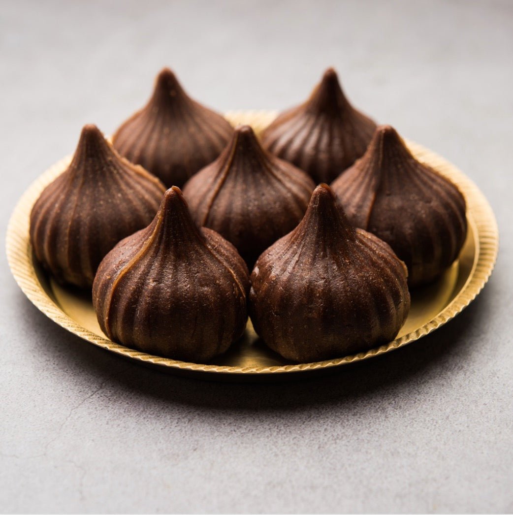 Chocolate Premium Modak (600gm) - THE BAKLAVA BOX