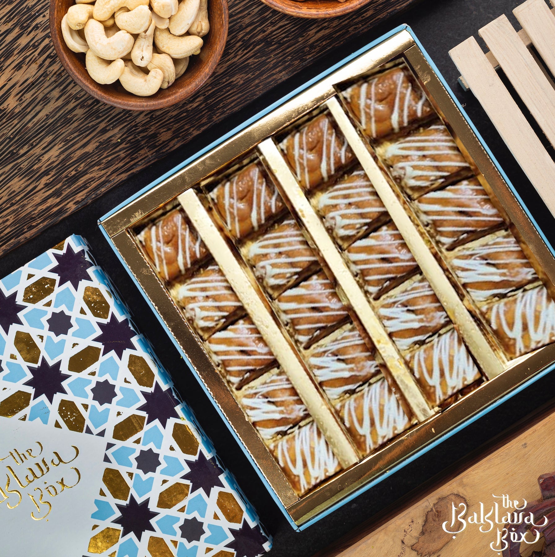 Chocolate Square Baklava - THE BAKLAVA BOX