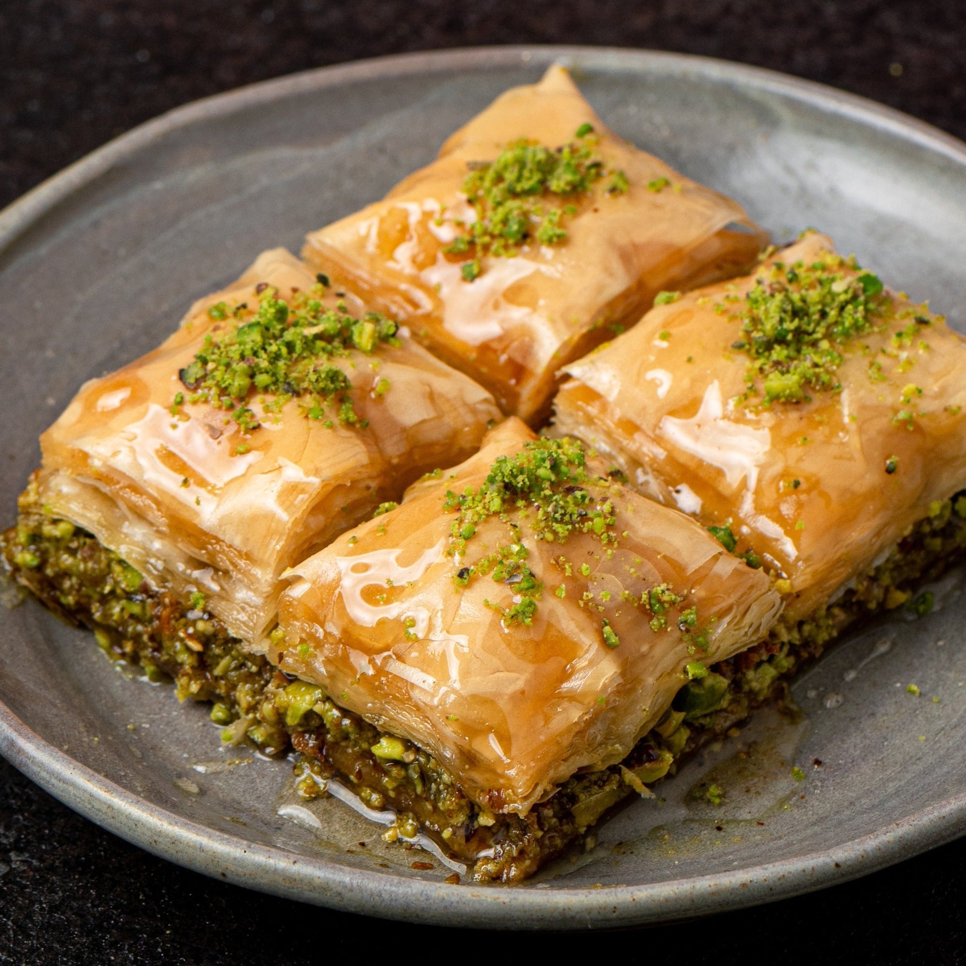 Classic Pistachio Turkish Baklava - THE BAKLAVA BOX