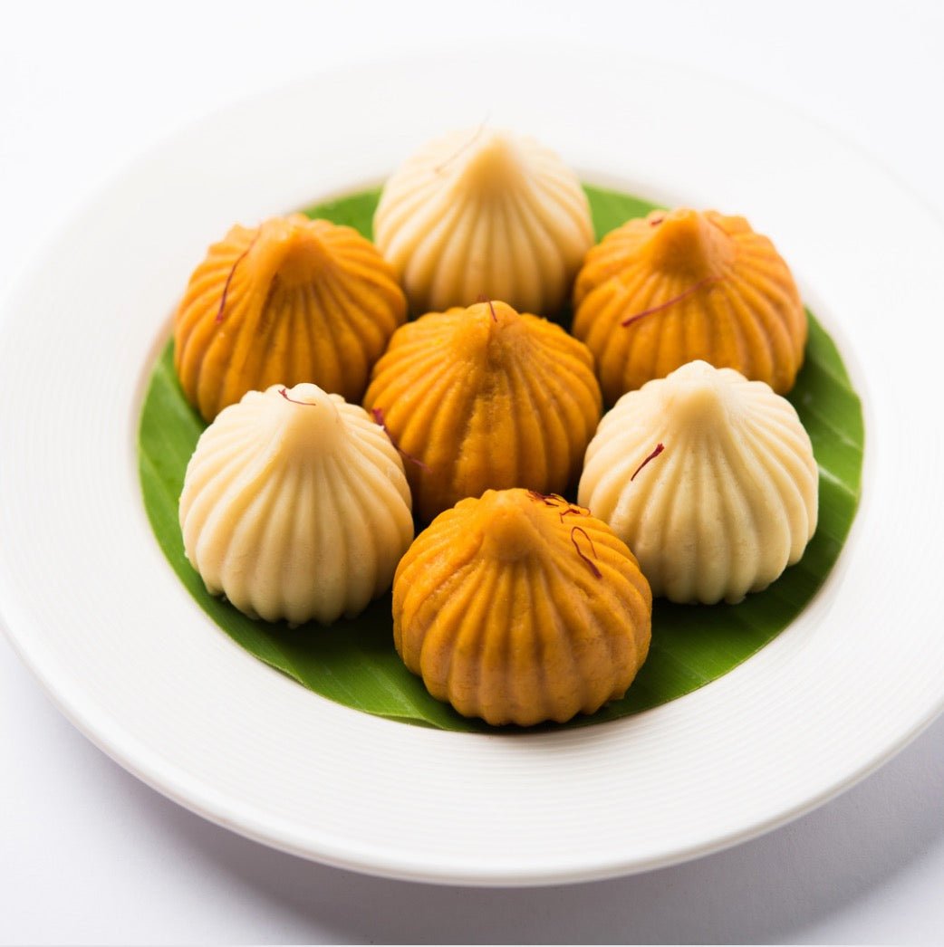 Kesaria Pista Premium Modak (600gm) - THE BAKLAVA BOX