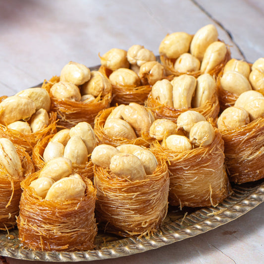 Oshe Bul Bul Cashew Baklava (Nest Baklava) - THE BAKLAVA BOX