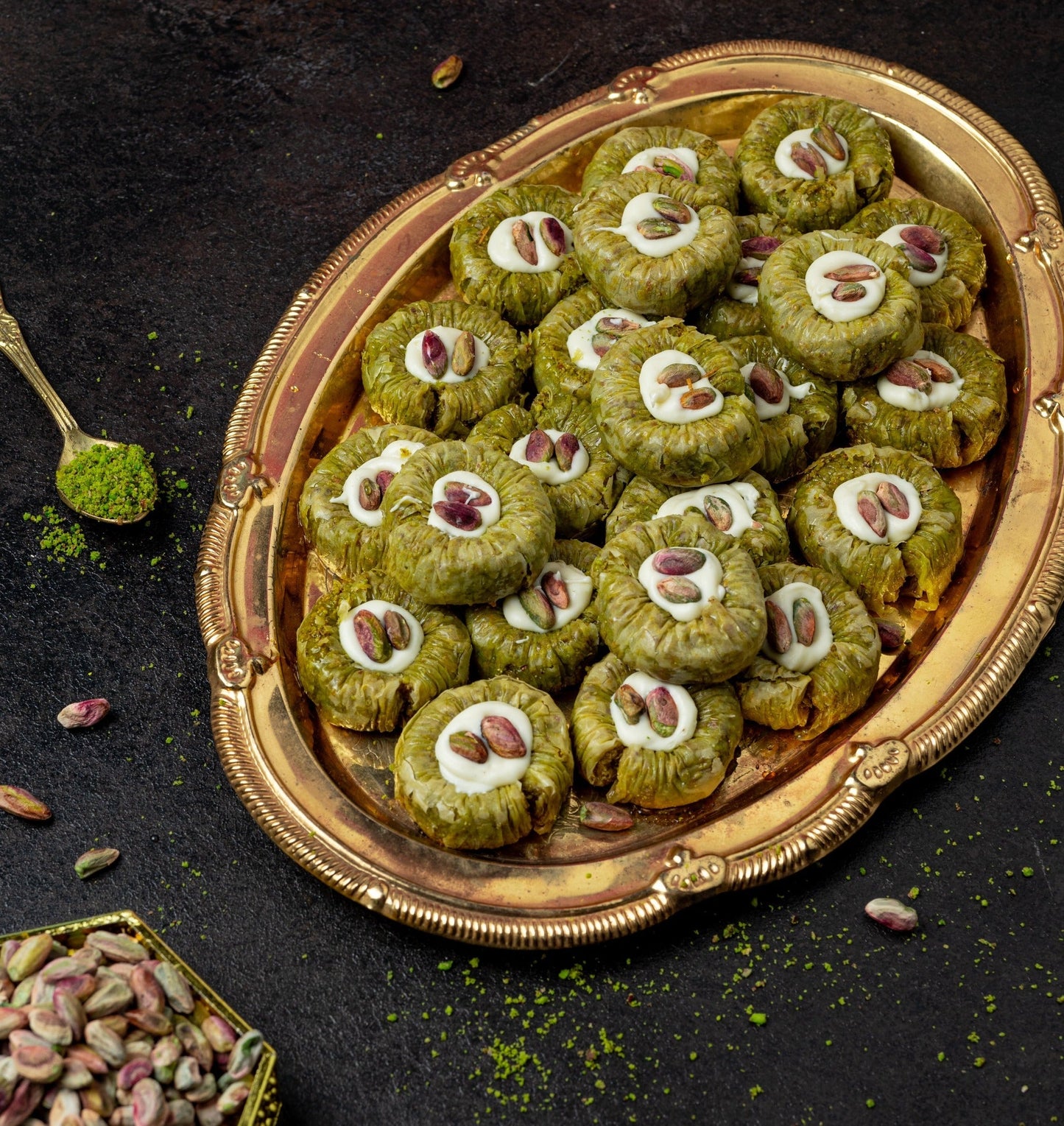 Pasha Pistachio Baklava - THE BAKLAVA BOX