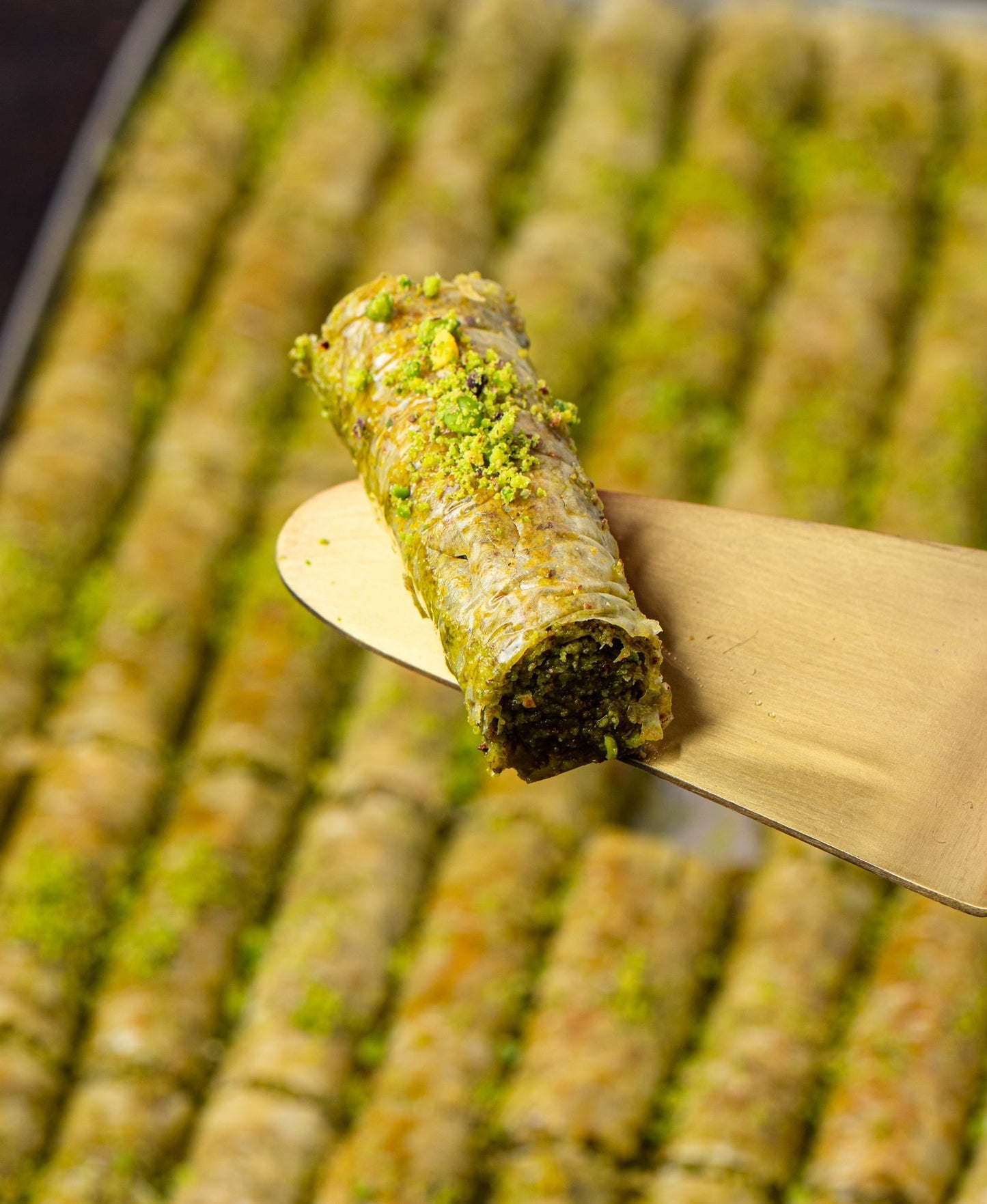 Pista Roll Baklava - THE BAKLAVA BOX