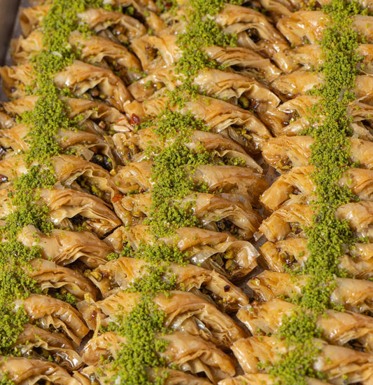 Pistachio Croissant Baklava - THE BAKLAVA BOX