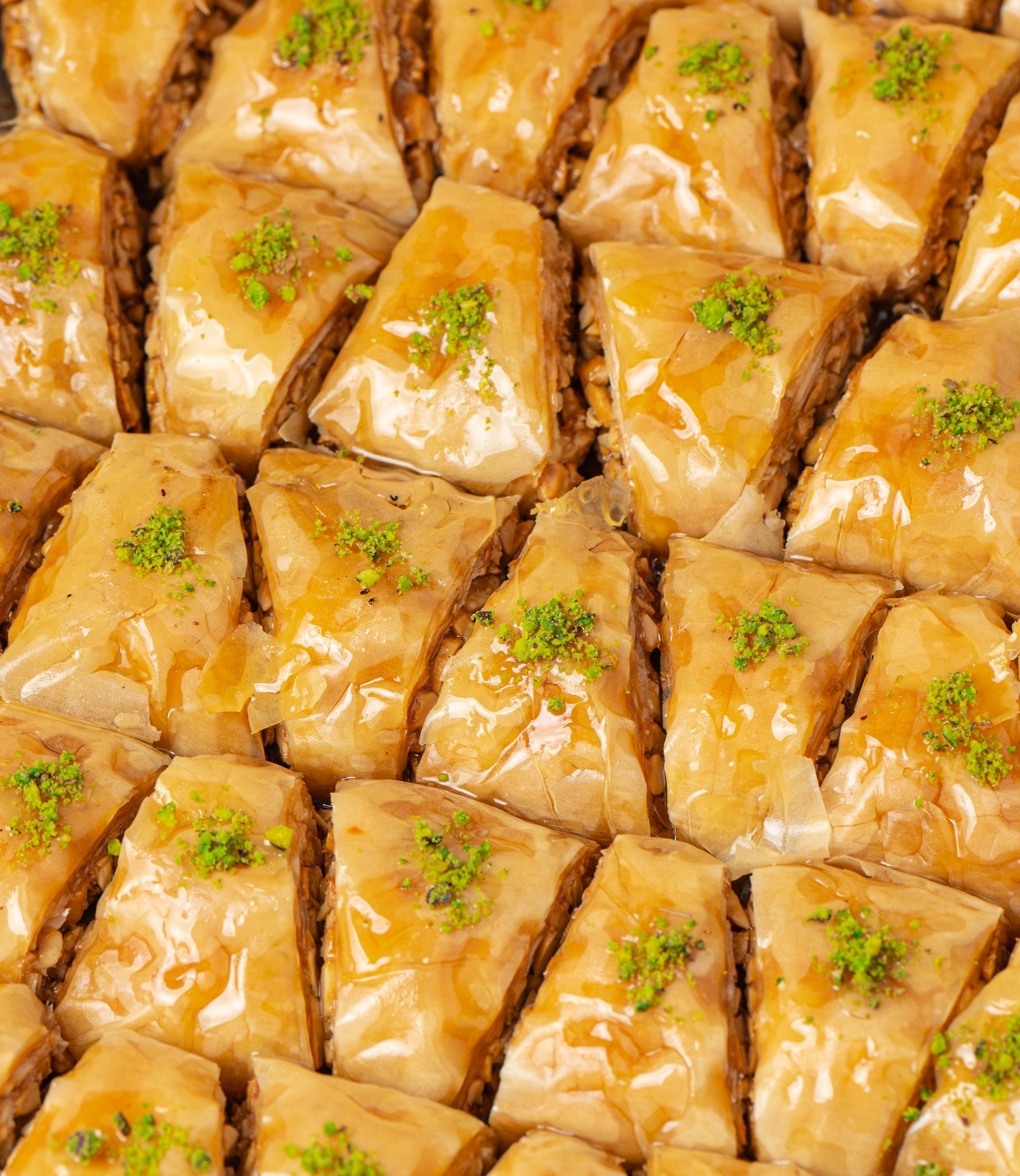 Pistachio Cross Baklava - THE BAKLAVA BOX