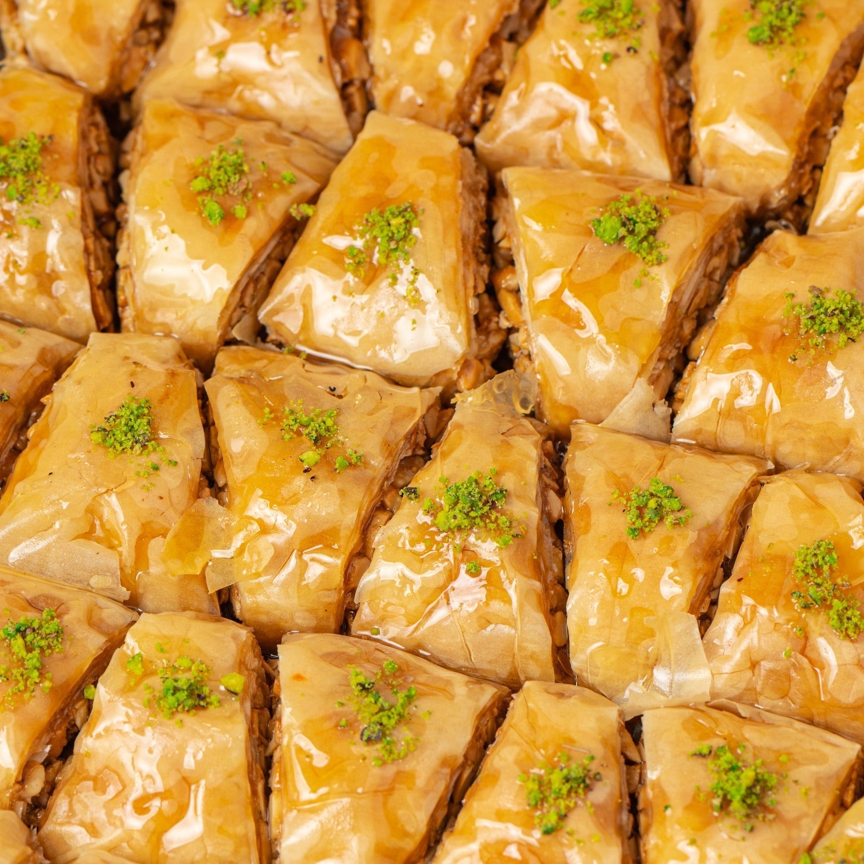 Pistachio Cross Baklava - THE BAKLAVA BOX