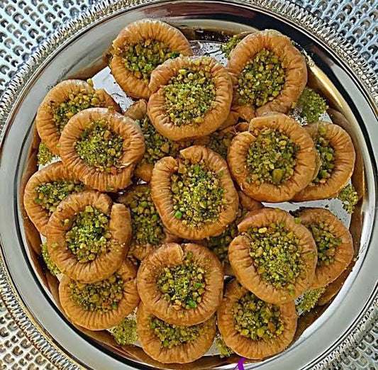 Pistachio Ring Baklava (350gms) - THE BAKLAVA BOX