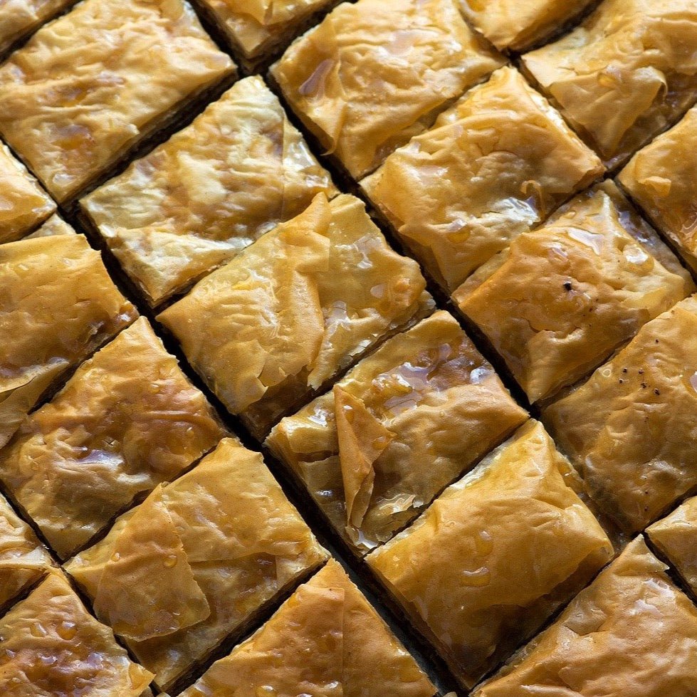 Pistachio Square Baklava (520 gms) - THE BAKLAVA BOX