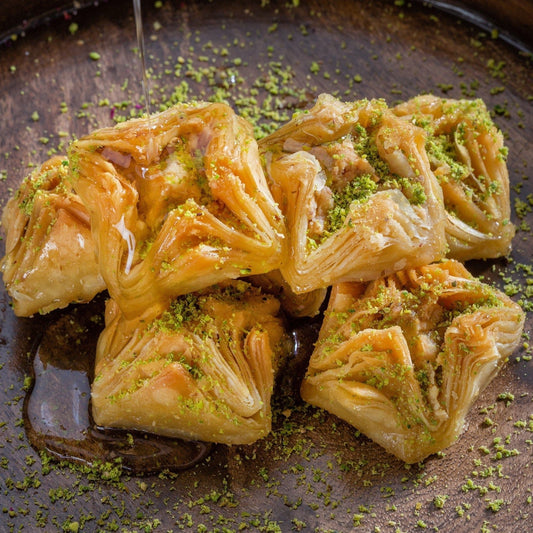 Pyramid Baklava (350gms) - THE BAKLAVA BOX