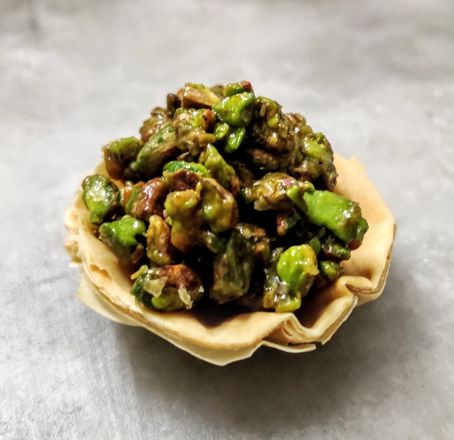 Sugar Free Pistachio Tart Baklava (350gms) - THE BAKLAVA BOX